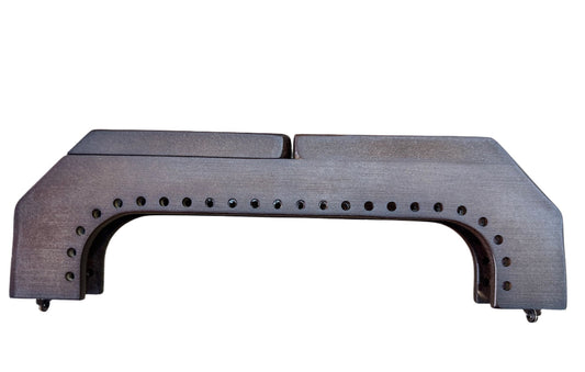 Ahşap Mıknatıslı Burs Delikli Acı Kahve 25 cm