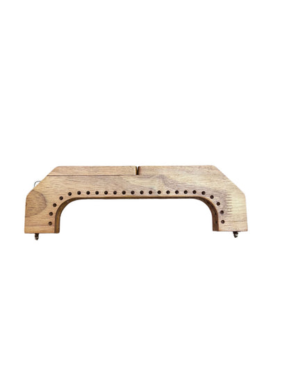 Ahşap Mıknatıslı Burs Delikli Ceviz Rengi 25 cm