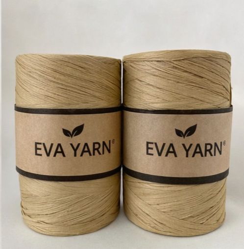 Eva Yarn Naturel Kağıt Rafya İp No 26