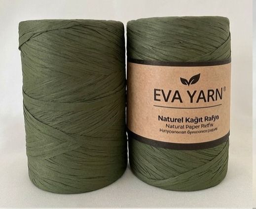 Eva Yarn Naturel Kağıt Rafya İp No 14