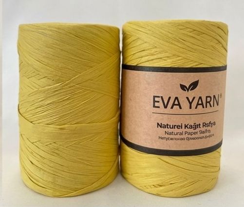 Eva Yarn Naturel Kağıt Rafya İp No 15
