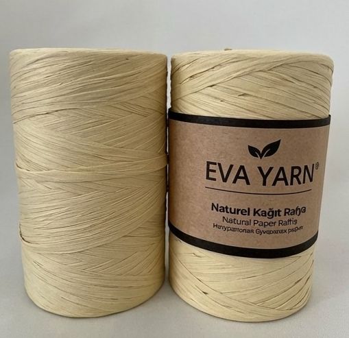 Eva Yarn Naturel Kağıt Rafya İp No 17