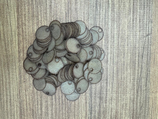 Sedefli Çanta Pulu 20 mm Kahverengi 20 Gr.