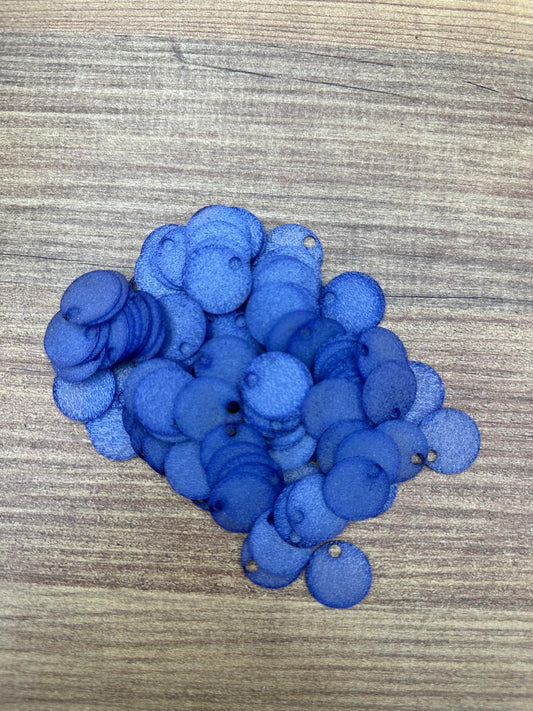 Sedefli Çanta Pulu 20 mm Mavi 20 Gr.