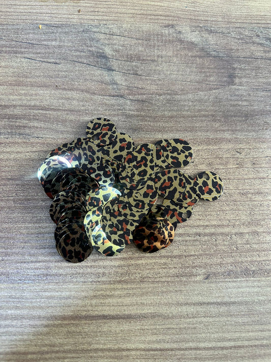 Çanta Pulu 20 mm Gold Leopar 20 Gr.