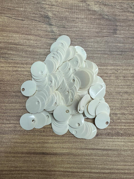 Çanta Pulu 20 mm Mat Krem 20 Gr.