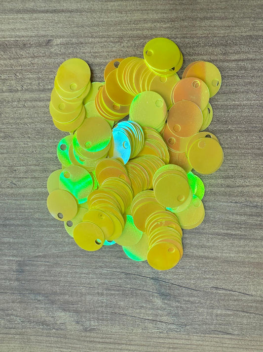 Çanta Pulu 20 mm Sarı 20 Gr.