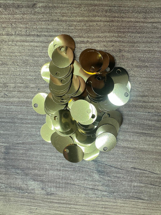 Çanta Pulu 20 mm Gold 20 Gr.