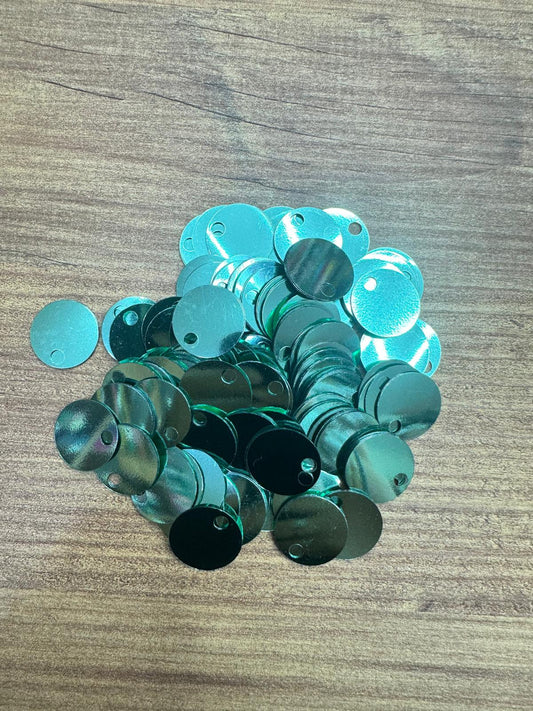 Çanta Pulu 20 mm Su Yeşili  20 Gr.