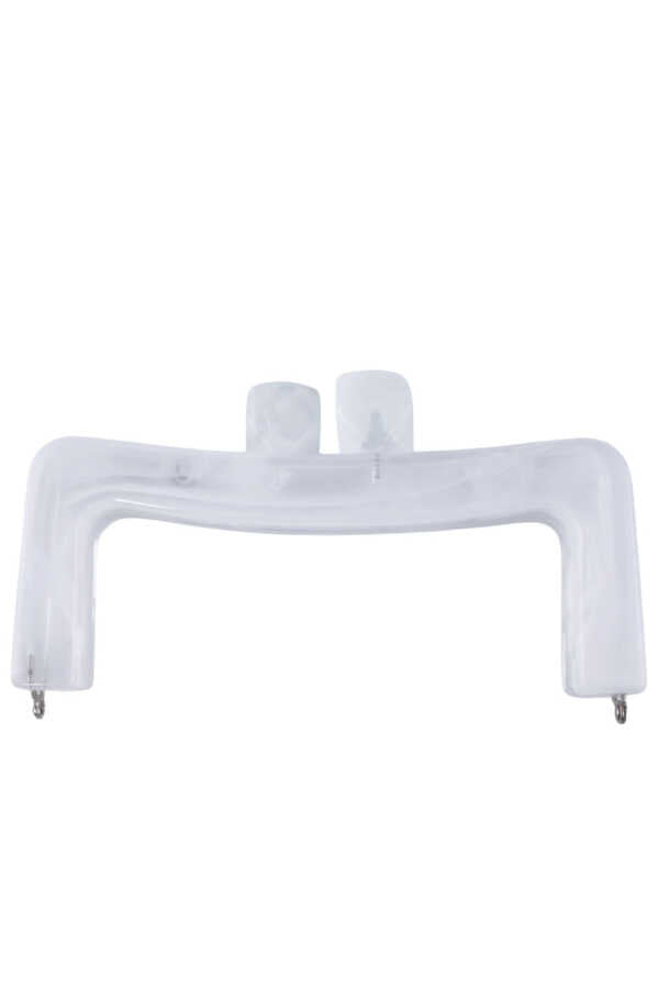 Çanta Sapı Akrilik Mıknatıslı Burs Beyaz