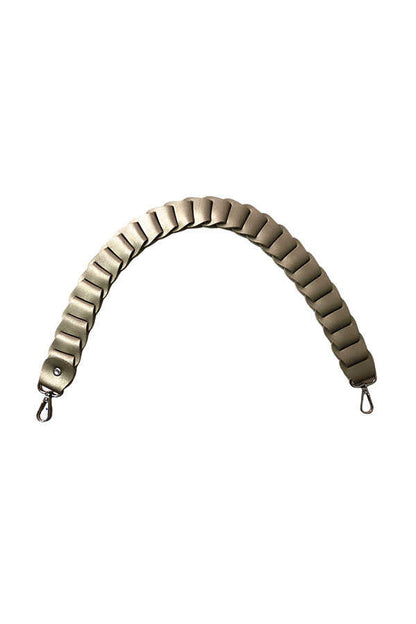 Çanta Sapı Deri Örgülü Gold