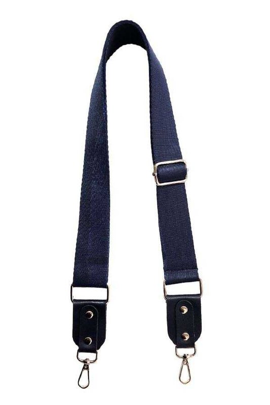 Çanta Sapı Ayarlanabilir Askı Palaska Deri Başlıklı Lacivert