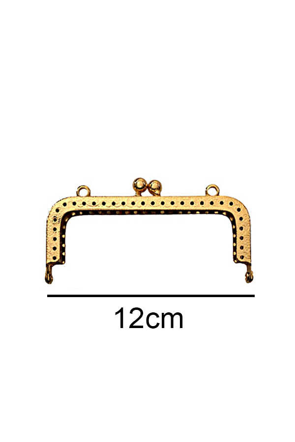 Çanta ve Cüzdan Klips Dikdörtgen  Altın 12.50 cm