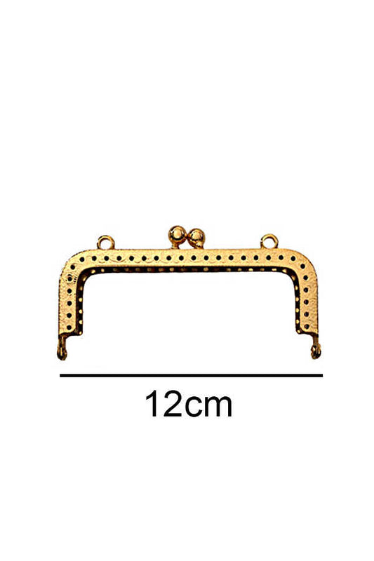 Çanta ve Cüzdan Klips Dikdörtgen  Altın 12.50 cm