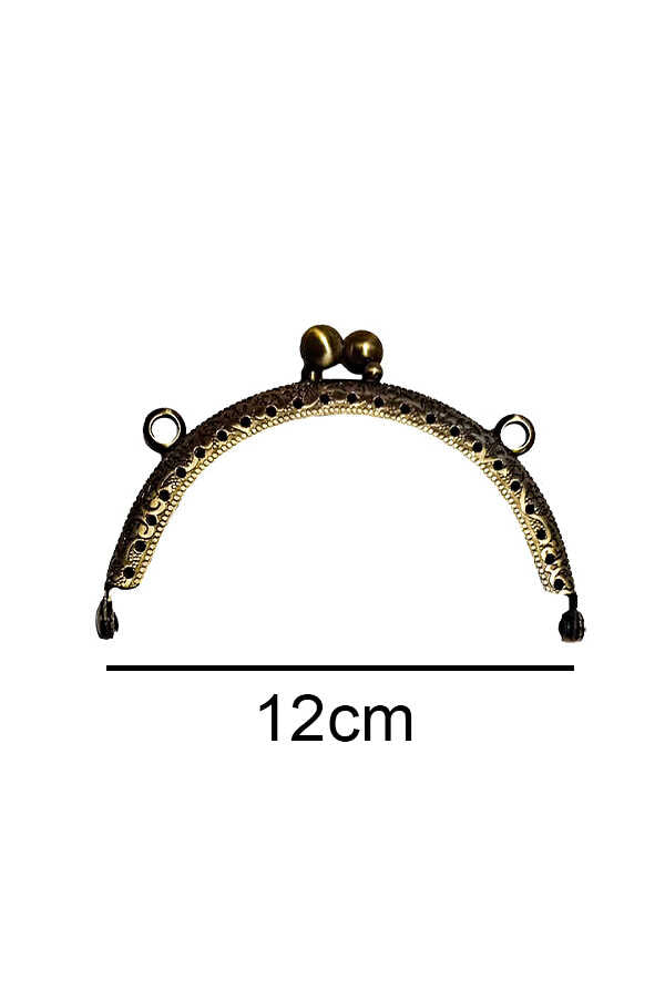 Çanta ve Cüzdan Klips Oval Antik 12.50 cm
