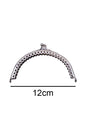 Çanta ve Cüzdan Klips Oval Nikel 12.50 cm