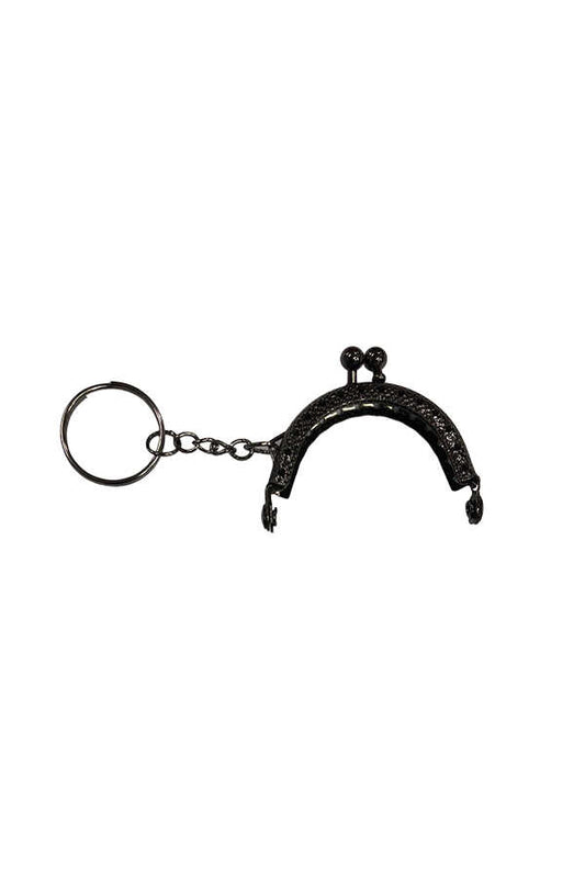 Çanta ve Cüzdan Klipsi  Anahtarlık 5 cm Metal Oval Antirasit