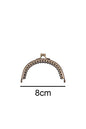Çanta ve Cüzdan Klips Oval  Antik 8.50 cm