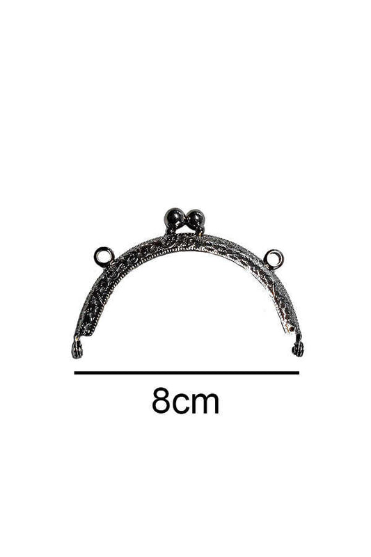 Çanta ve Cüzdan Klips Oval Nikel 8.50 cm