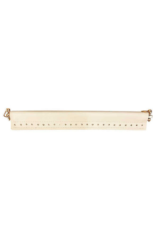 Derili Yaylı Burs 30 Cm Krem