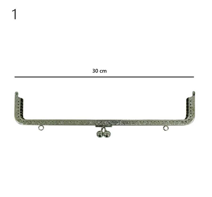 Kenar Delikli Metal Burs Nikel 30 cm