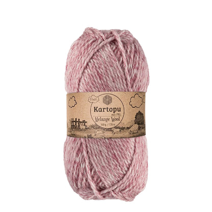 Kartopu Melange Wool 9005 Gül Kurusu