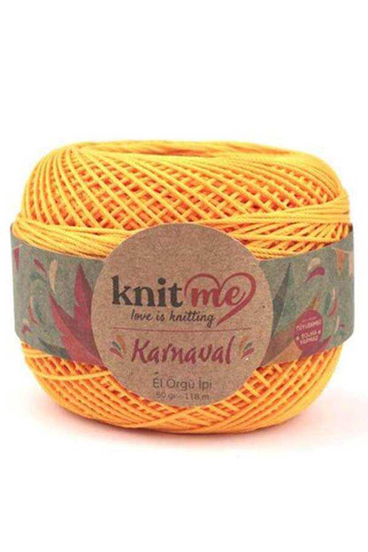 Knit Me Karnaval 03009 Koyu Sarı