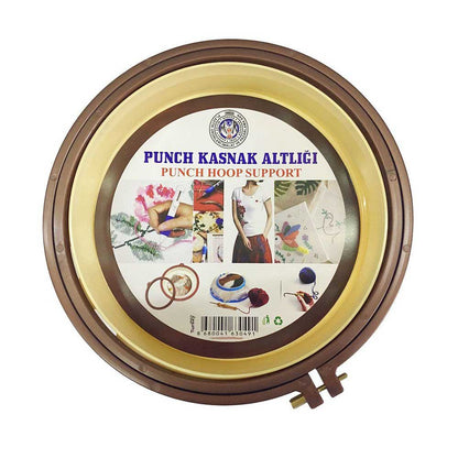 Plastik Punch(Panç) Nakışı Kasnak Seti 3 Parça