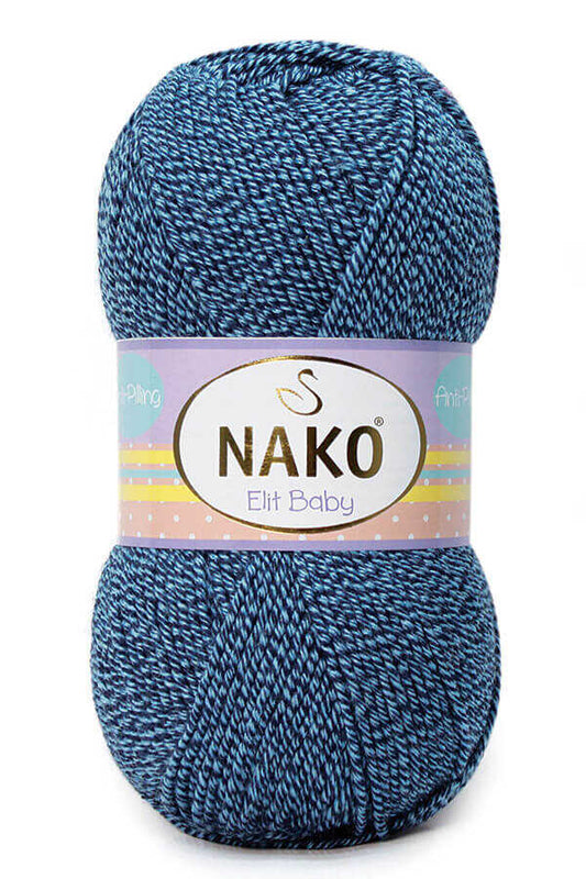 Nako Elit Baby 21350 Mavi Laci Muline