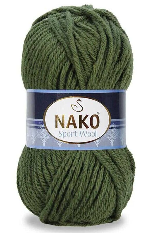 Nako Sport Wool 14431 Koyu Yeşil