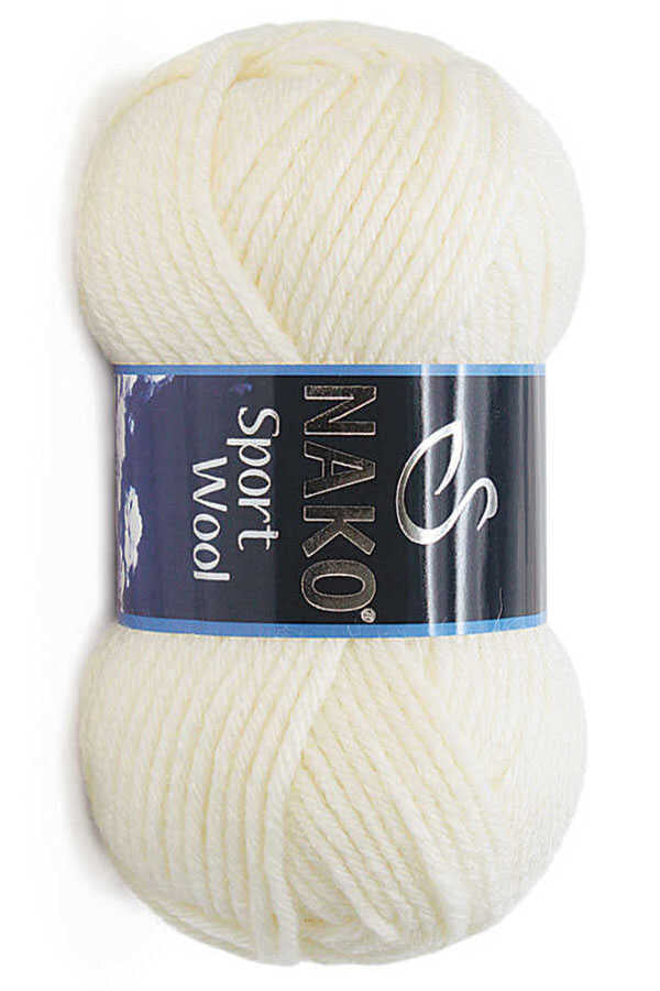 Nako Sport Wool 300 Ekru