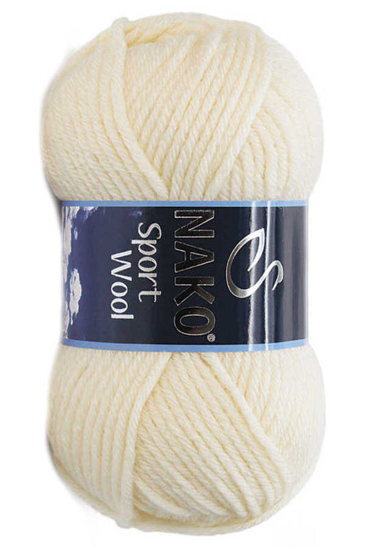 Nako Sport Wool 4109 Kaymak Krem