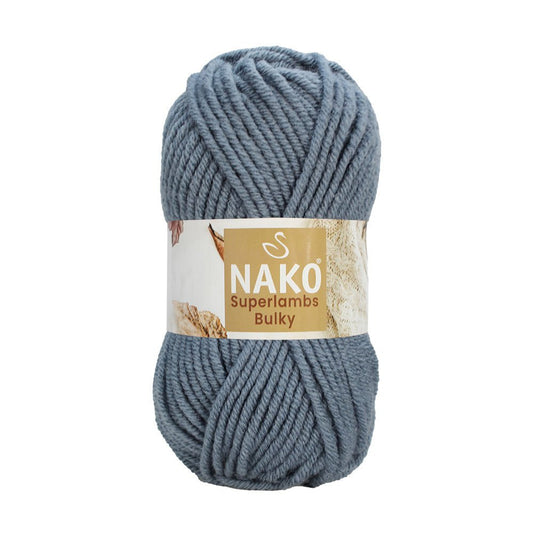 Nako Superlambs Bulky 6705 Denim Mavi