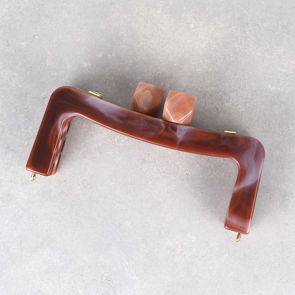 Çanta Sapı Akrilik Mıknatıslı Burs Mercan