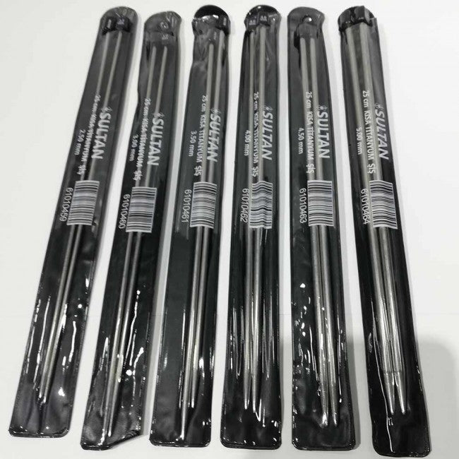 Sultan Titanyum Örgü Şişi 25 cm