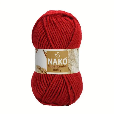 Nako Superlambs Bulky 1175 Kırmızı